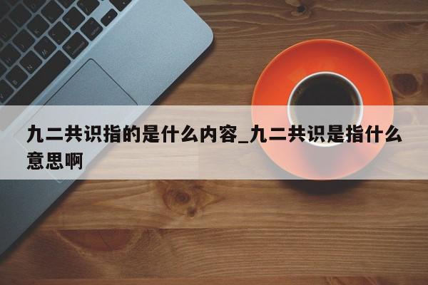 九二共识指的是什么内容_九二共识是指什么意思啊